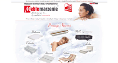 Desktop Screenshot of meble-marzenie.pl