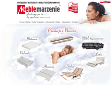 Tablet Screenshot of meble-marzenie.pl